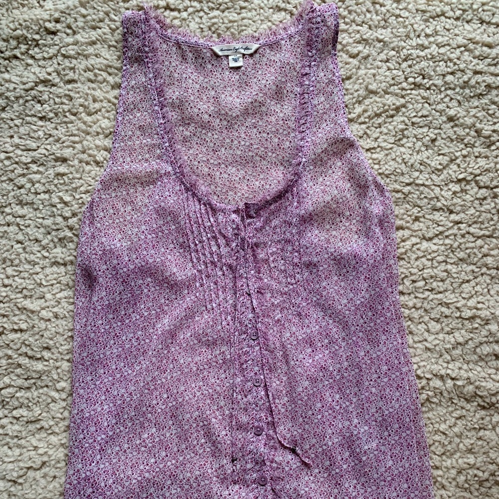 american eagle beachy tank top